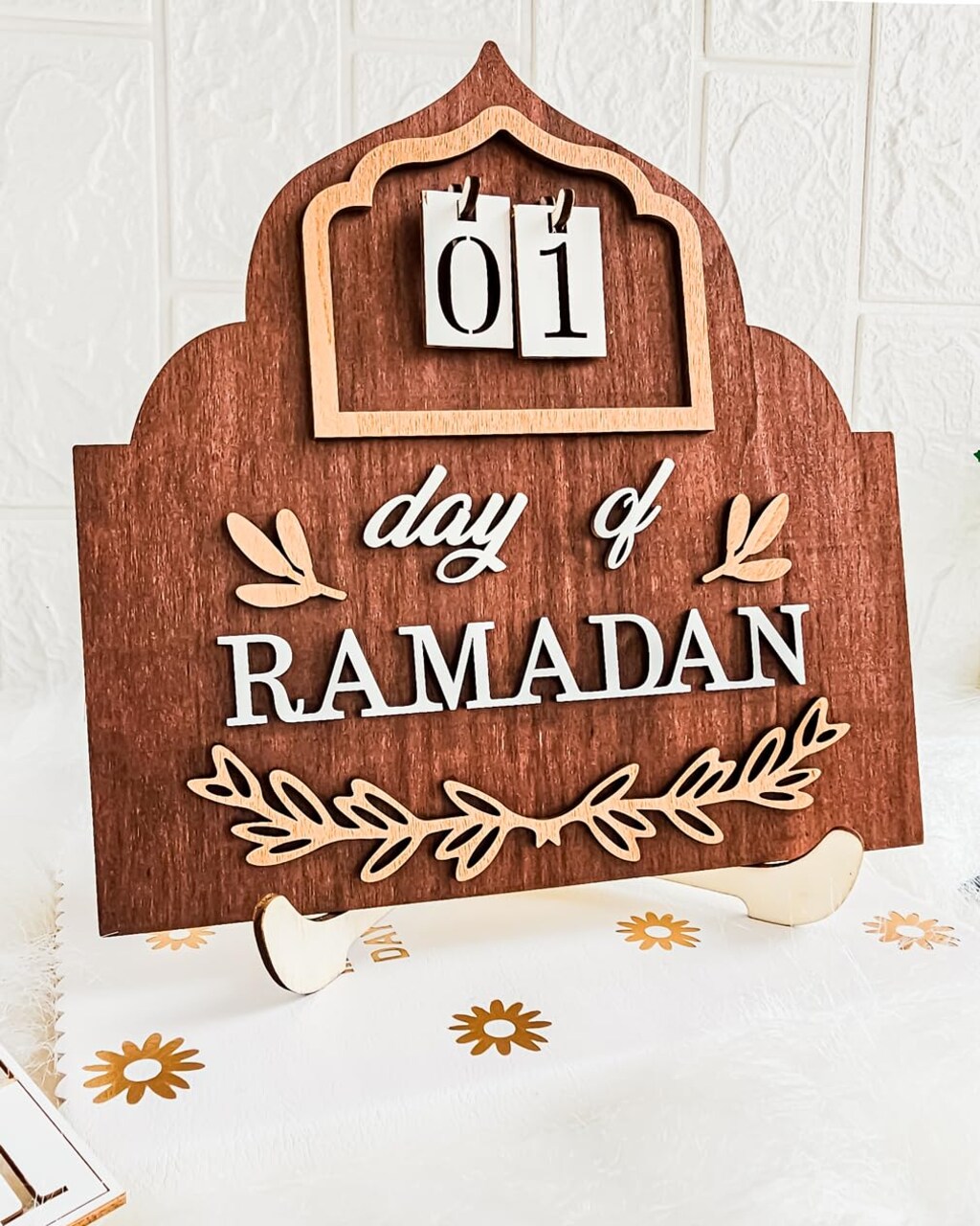 Ramadan countdown calendar - Ramadan decorations for home 2026 - Ramadan calendar for kids - Ramadan gifts for kids - Ramadan table decor - Ramadan advent calendar - زينة رمضان كريم ديكور